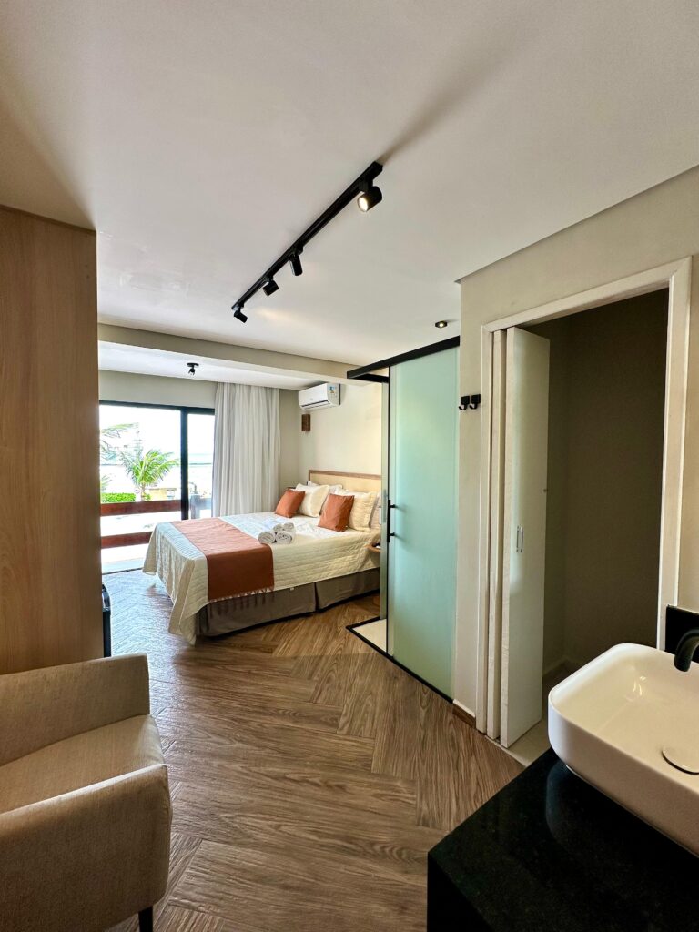 Suíte 9 – King size, vista mar